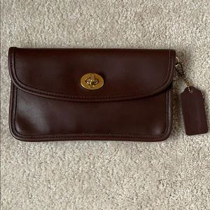Coach Leather Clutch